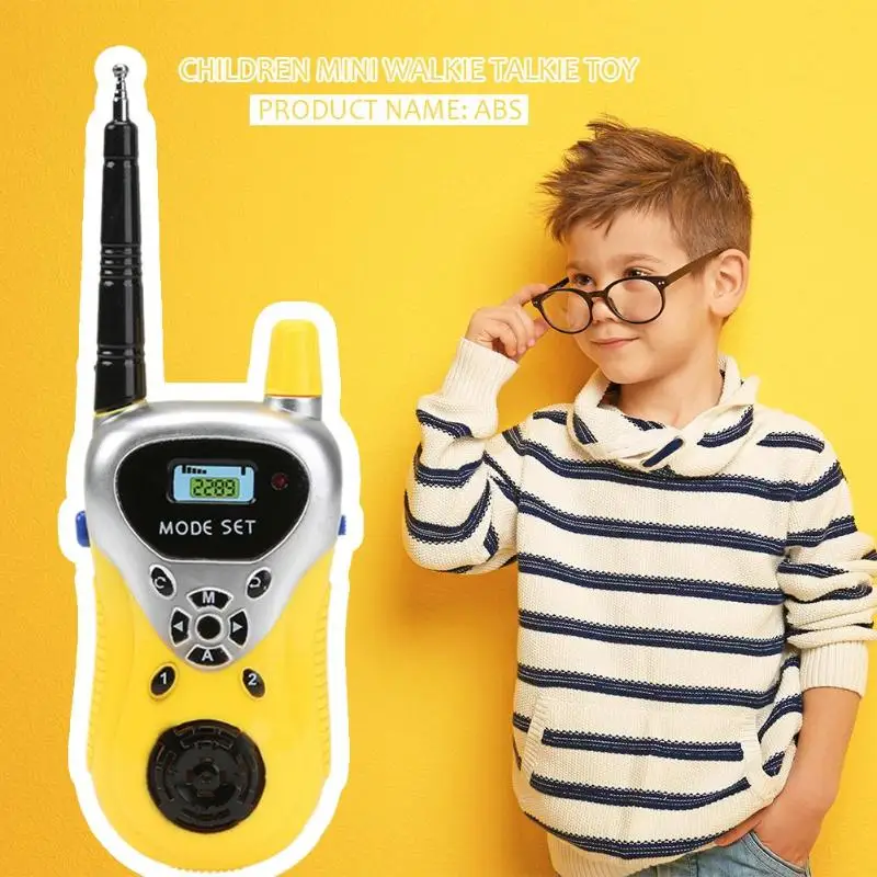 2 шт./компл. детские игрушки электронные иди и болтай Walkie игрушечные рации на открытом воздухе родитель-ребенок интерактивные игры для детей, подарок