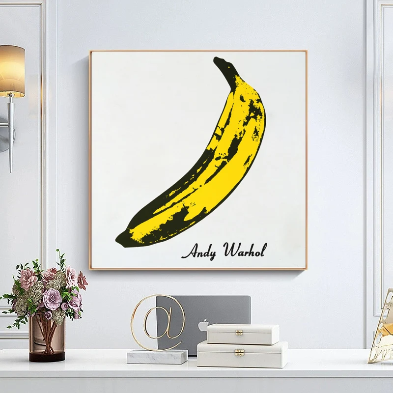 キャンバス絵画アンディウォーホルバナナ古典ポスターやプリント壁の写真研究インテリア家の装飾 Print On Canvas Andy Warholandy Warhol Print Aliexpress