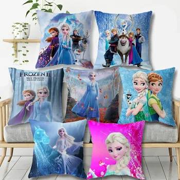 

Discounts Frozen Elsa Anna Princess Girls Decorative/nap Pillow Cases Cushion Cover 1 Piece on Bed Sofa Children Birthday Gift