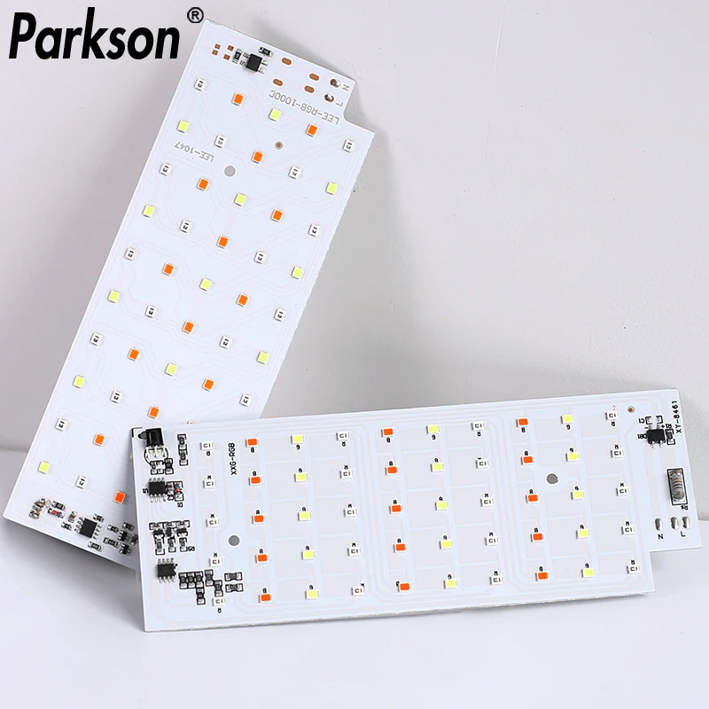 Светодиодные лампы Smart IC прожектор SMD 2835 светодиодный чип 50 Вт 220 В уличная