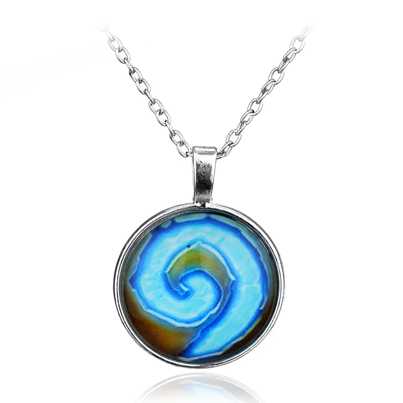 silver Мода Wow Hearthstone брелок с логотипом Hearthstone, брелок для ключей с героями игр, брелок для ключей Warcraft Sunshine, подарок - Цвет: silver