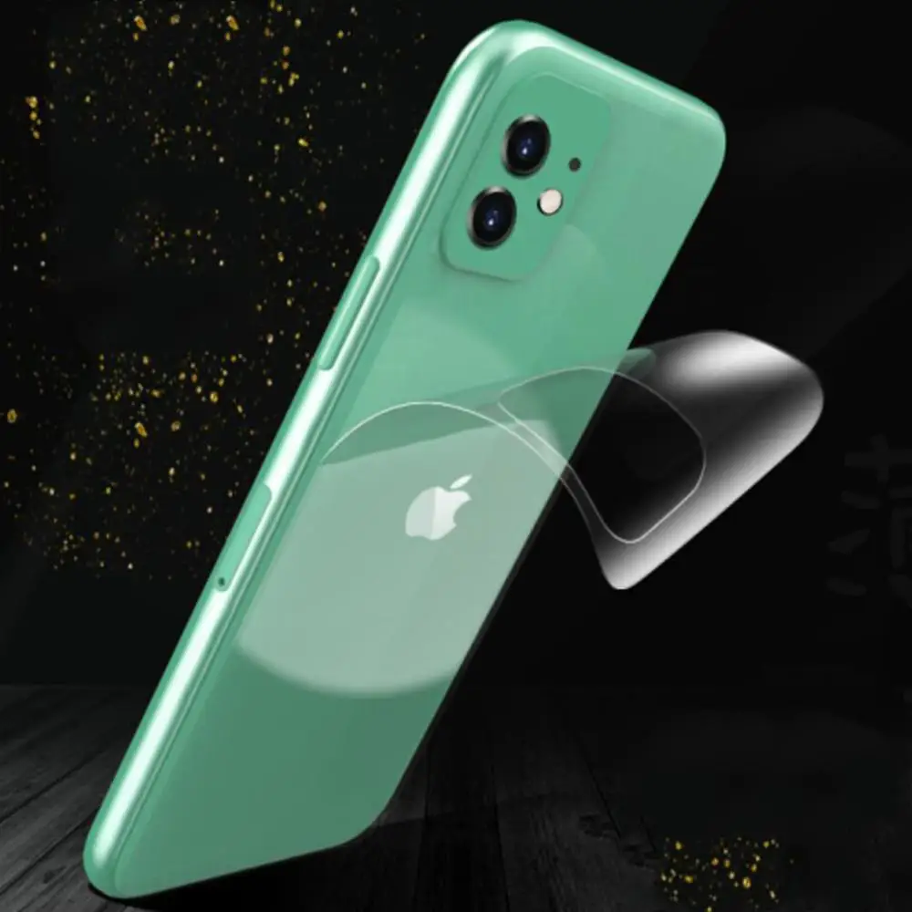 15D полное покрытие HD Гидрогелевая пленка для iPhone XR X XS MAX защита экрана 6 6s 7 8 Plus задняя фольга мягкая пленка не стекло