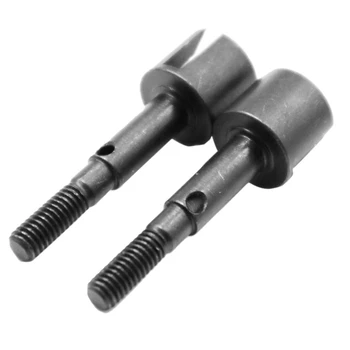

2PCS Metal Front Wheel Axle for RC Model Car 1:10 HPI Venture FJ Cruiser Crawler Upgrade Parts