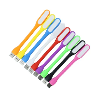 

USB LED Book Light Flexible Foldable LED USB Reading Lamp Nightlight For Power Bank Computer Notebook Laptop Dropshipping