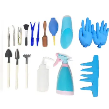 

21 Pcs Mini Garden Planting Transplanting Hand Multi-ools Succulent Miniature Gardening Tool Set Household Accessory