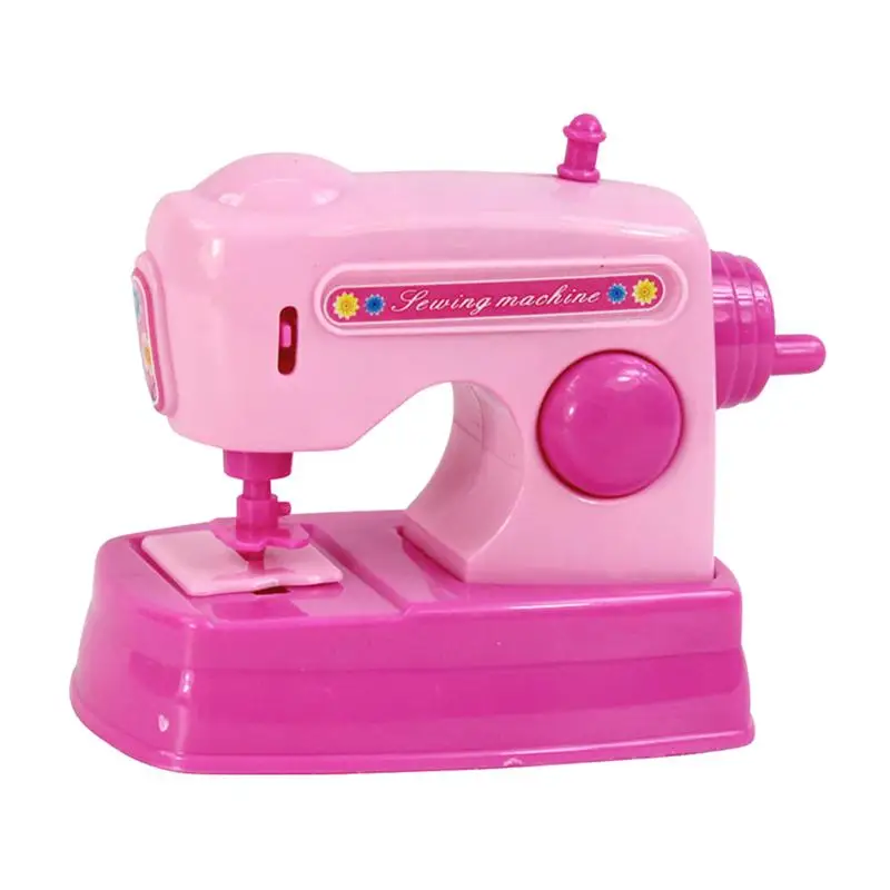 

Mini Electric Sewing Machine For Home Hand Machine To Sew Toy Educational Sewing Machine for Children Toddlers (without Battery)