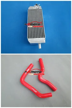 

Aluminum Radiator+Silicone Hose For SUZUKI RM85 RM 85 2002-2009 03 04 05 06 07 08