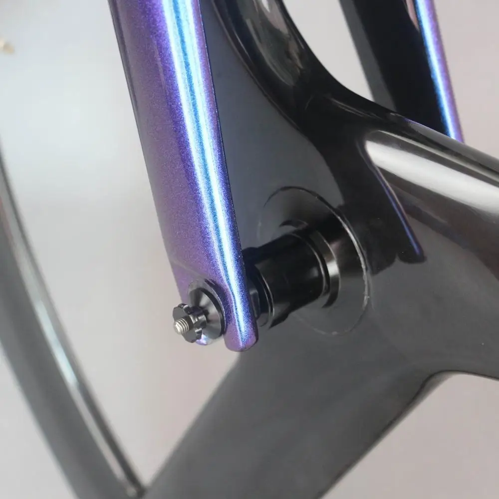 TT bike time trial bicycle complete bike Triathlon Carbon Fiber Carbon chameleon Painting Frame with DI2 R8060 groupset