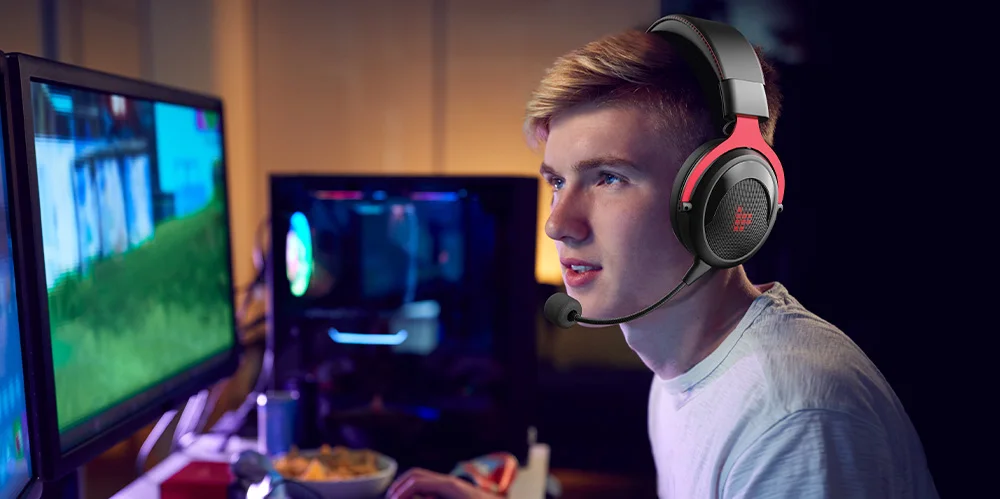 Tronsmart Shadow 2.4G Wireless Gaming Headset 12-Hour Play Time for PS5, PS4, PC, PS4 Pro, Mac, Switch, Xbox One (11)