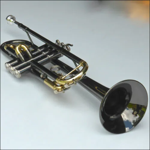 High Quality Bb Trumpet Dark Nickel Professional musical instruments With Case Accessories