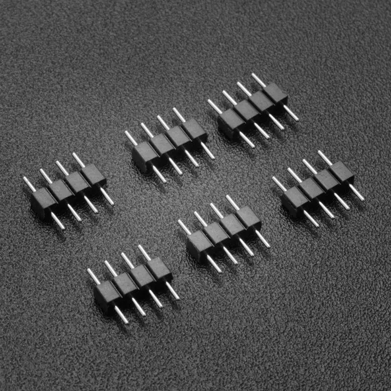 

10pcs Male/Female 4 Pin RGB/5Pin RGBW Connector Adapter Pin Needle for RGB/RGBW 5050 3528 LED Strip Light Lamp
