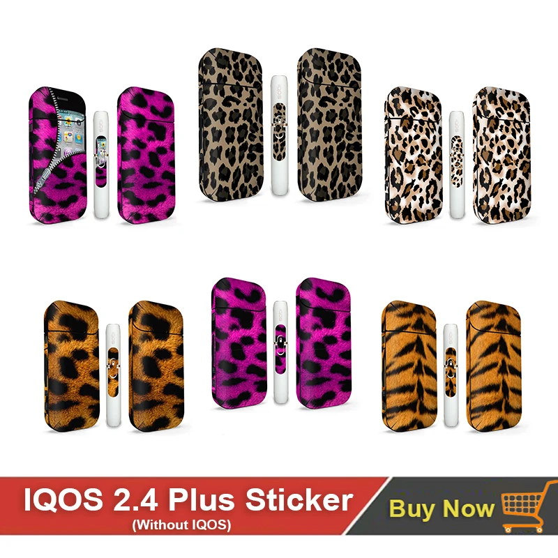 

10 Leopard printpatterns skin sticker for iqos2.4 plus for iqos 3M adhesive label