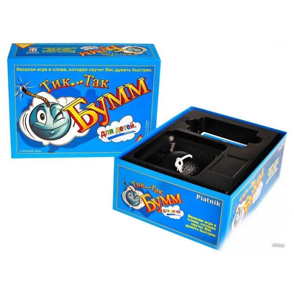Настольная игра Тик Так Бумм для детей Piatnik