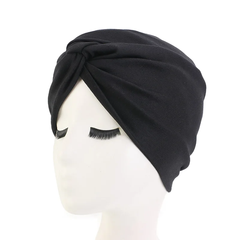 New Muslim Women Pearl Beading Elastic Turban Hat Cancer Cap Head Wrap cotton twist Chemo Cap Beanie Hijab Caps Headwear New Muslim Women Pearl Beading Elastic Turban Hat Cancer Cap Head Wrap cotton twist Chemo Cap Beanie Hijab Caps Headwear