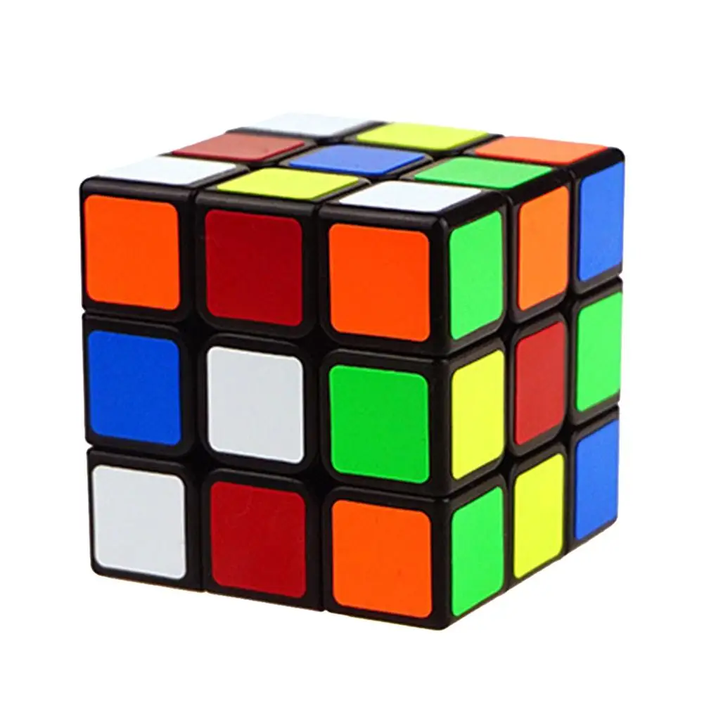 57 мм классические волшебные игрушки Cube3x3x3 ПВХ стикер блок скорость красочные