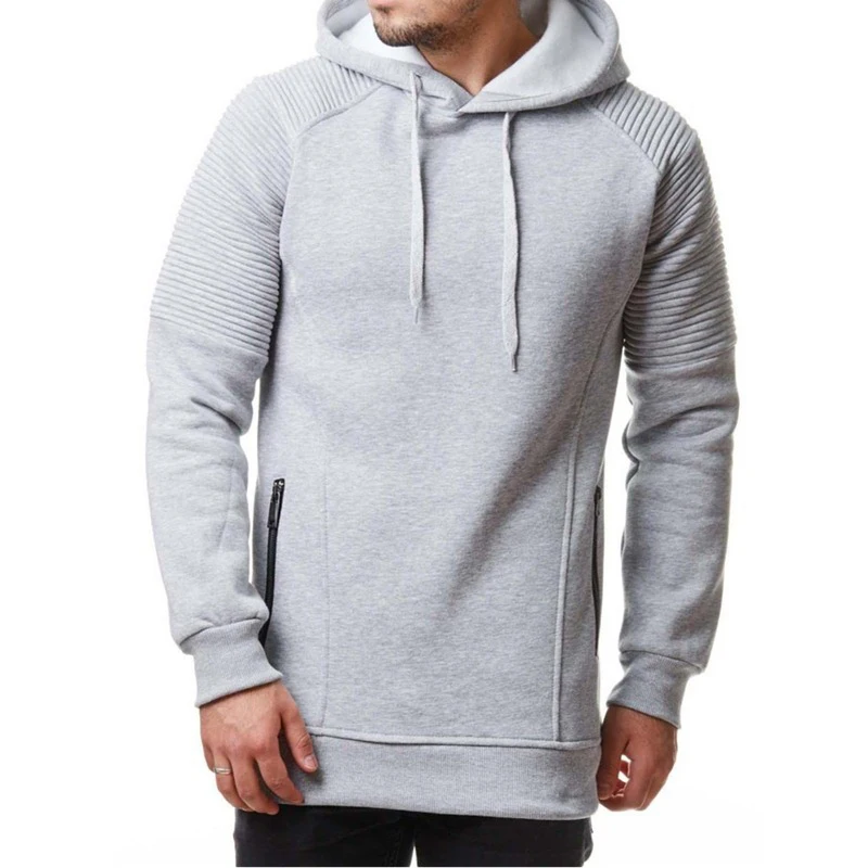 Light Grey FK131 Брендовые мужские белые толстовки с капюшоном, пуловер, мужская толстовка с длинным рукавом, Повседневная Толстовка с капюшоном, Мужская одежда, топы в стиле хип-хоп - Цвет: Light Grey FK131