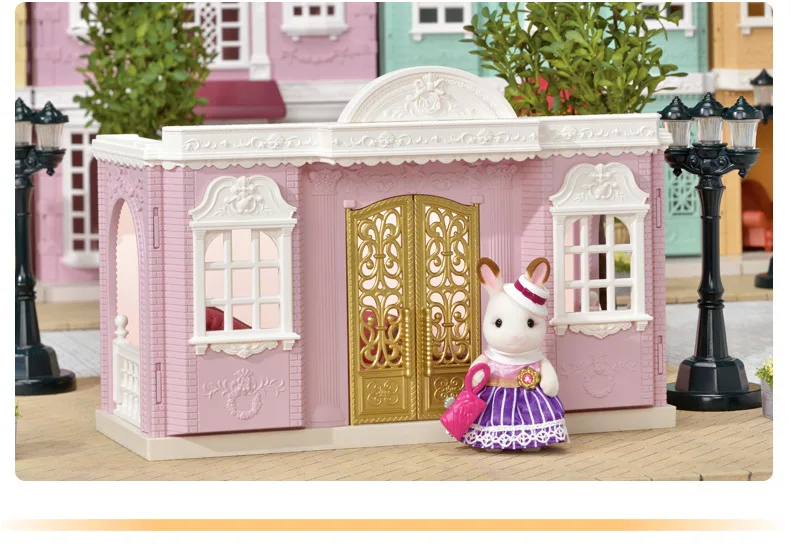 Semipkg дети Sylvanian Families игрушка маленький городок-стиль кабина девушки игровой дом кукла игрушка 6006