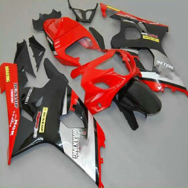 Мотоцикл обтекатель комплект для SUZUKI GSXR1000 gsgsxr 1000 K5 05 06 2005 2006 Модный золотой красный черный ABS Обтекатели набор