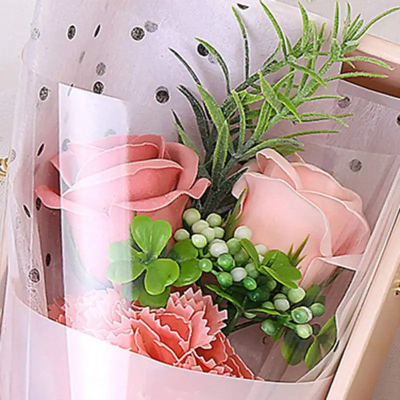 

Soap Flower Beautiful Artificial Roses Bouquet Anniversary Gifts For Wife Mother