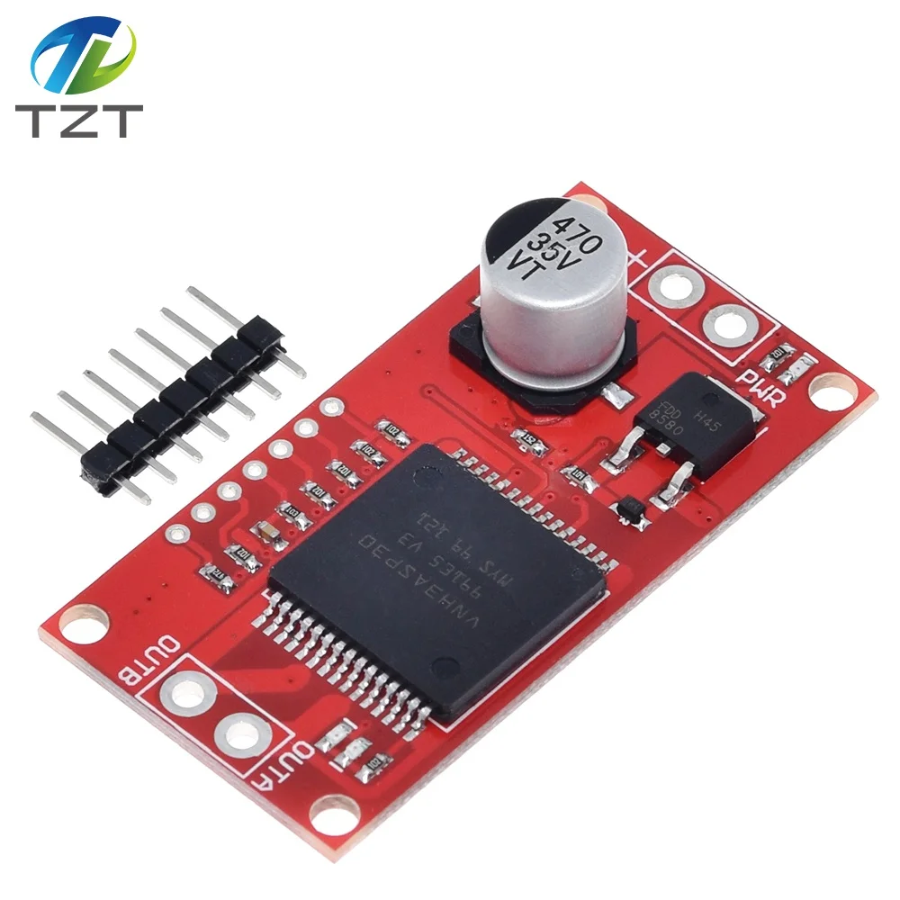 Модуль защиты шагового двигателя TZT teng 30A Mini VNH2SP30 для Arduino|arduino motor shield|motor shieldarduino
