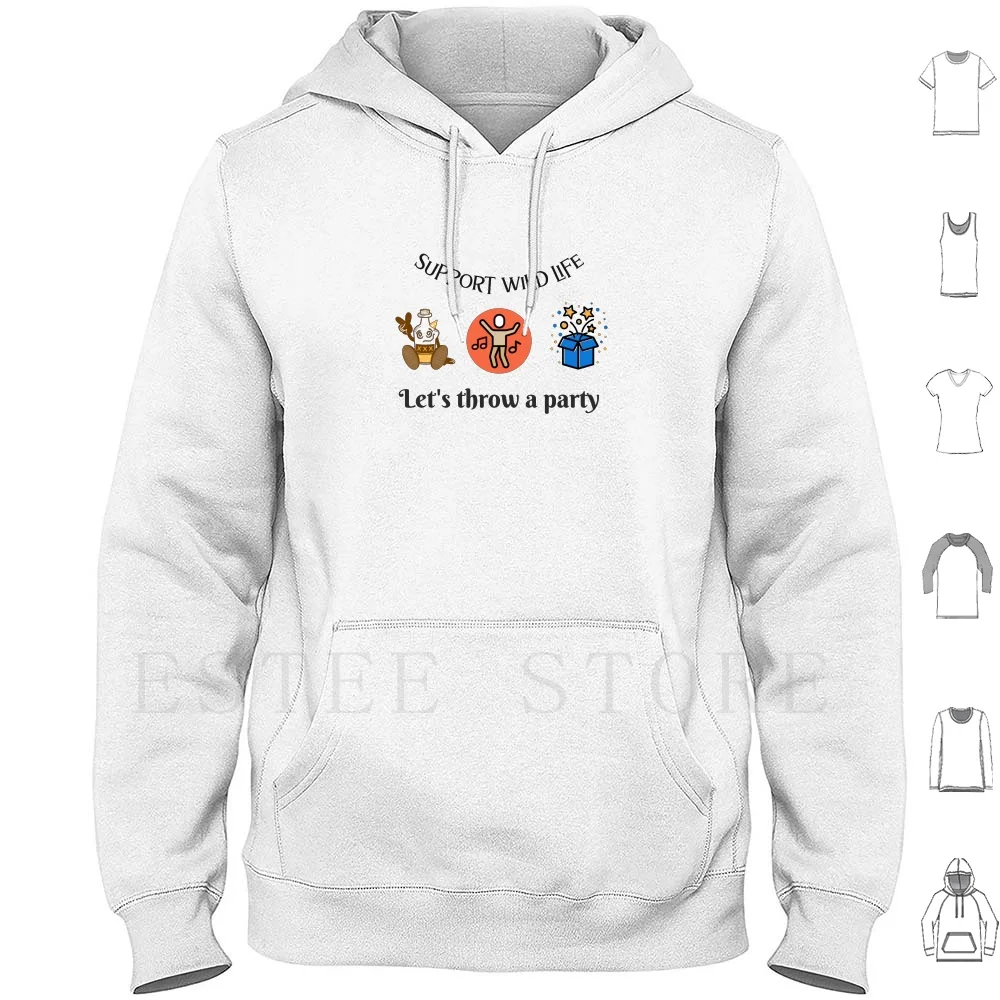 

Support Wild Life Hoodies Part Part Time Party Decorations Party Planner Party Inspiration Party Ideas Party Party