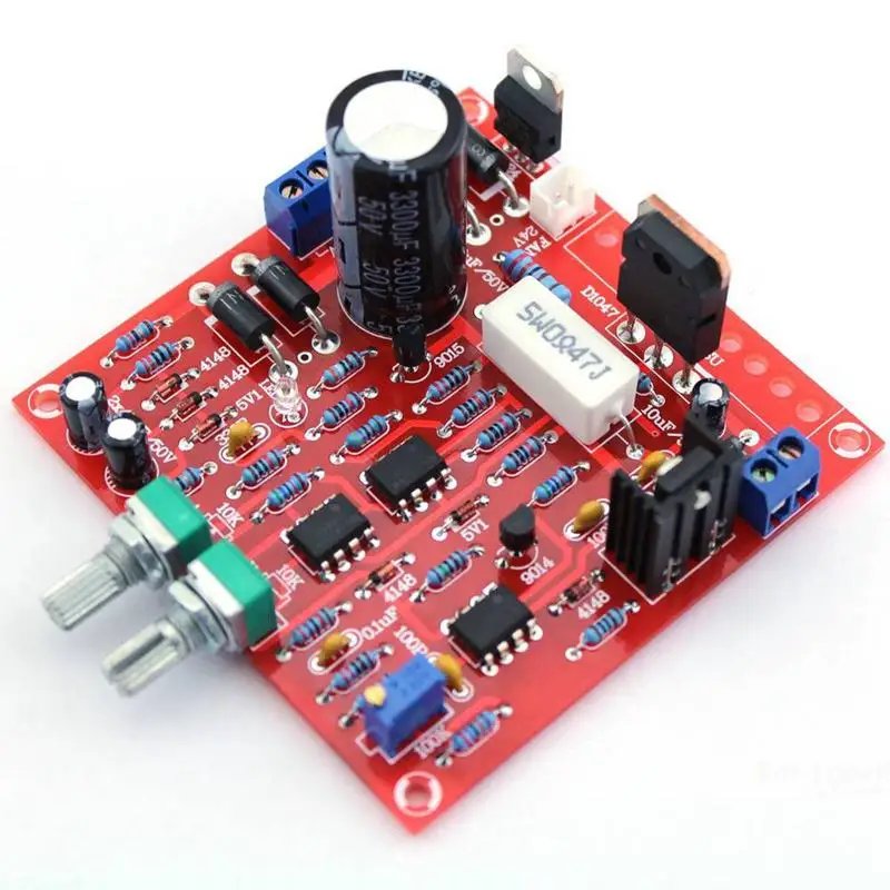 AMS-0-30V 2mA-3A Регулируемый DC Регулируемый источник питания DIY комплект короткого замыкания ограничительная защита тока