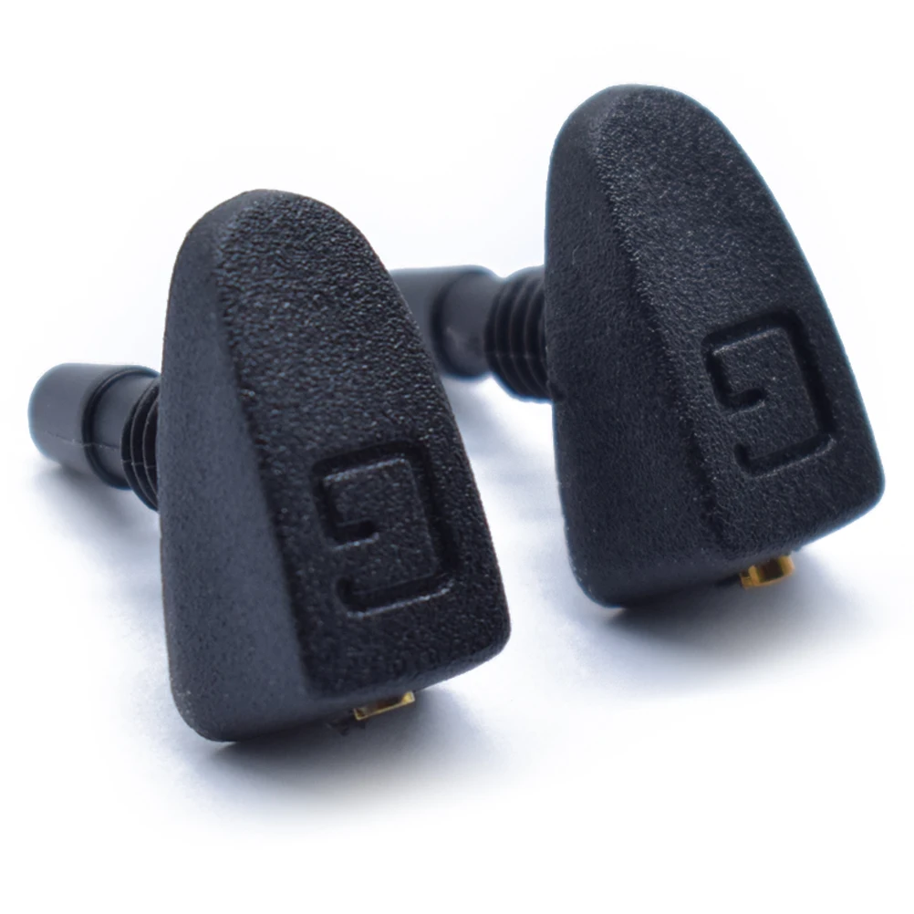 Universal Car Front Windshield Windscreen Washer Jet Nozzles Water Fan Spout Cover Washer Outlet Wiper Nozzle Adjustment