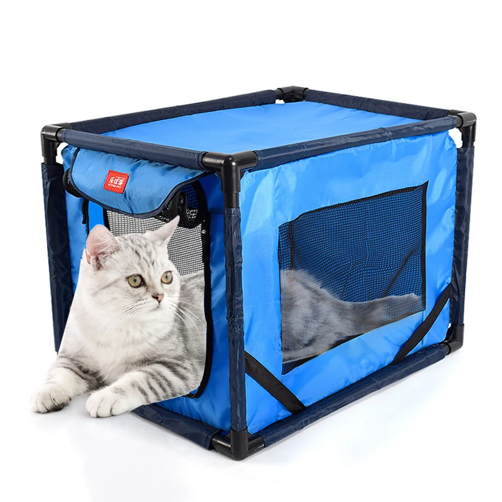 Foldable Dog Bag Waterproof Cat Carrier Washable Pet Dog Cave Bed Pet Travel Carrier Crate Car Seat Cover for Dogs Pets Cats