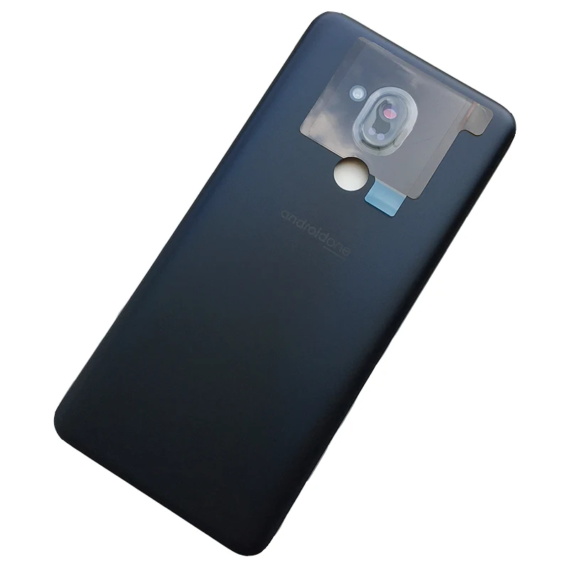 Для LG G7 ThinQ G7+ G710 G710EM стеклянный задний корпус крышка батареи для LG G7 один задний корпус задняя крышка с логотипом - Цвет: G7 One Black