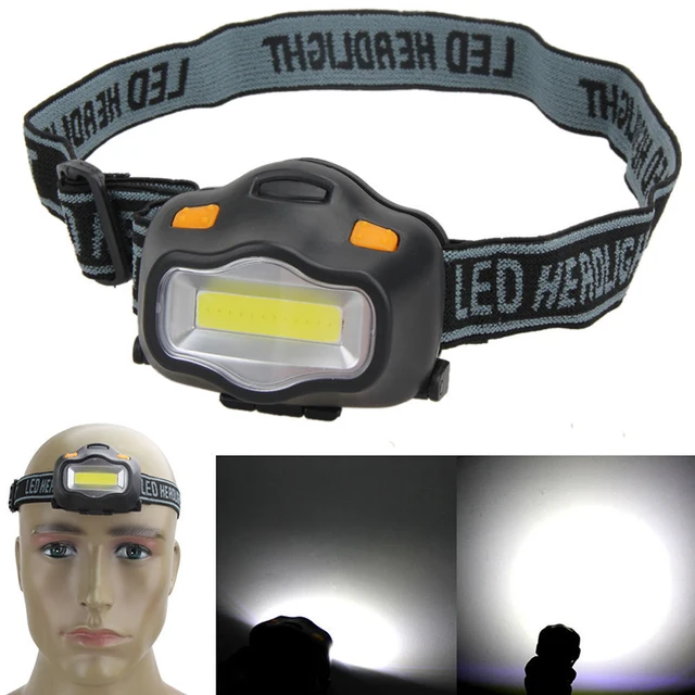 US $2.03 Mini Outdoor Lighting Head Lamp 12 COB LED Headlight For Camping Hiking Fishing Reading Activities