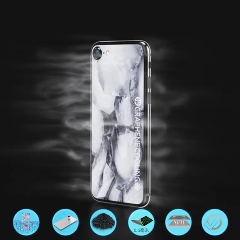 Ice Blue Advanced, охлаждающая наклейка для смартфона, Графен, рассеивающая тепло полоса для приложения для телефона X/XS/XR/XS Max