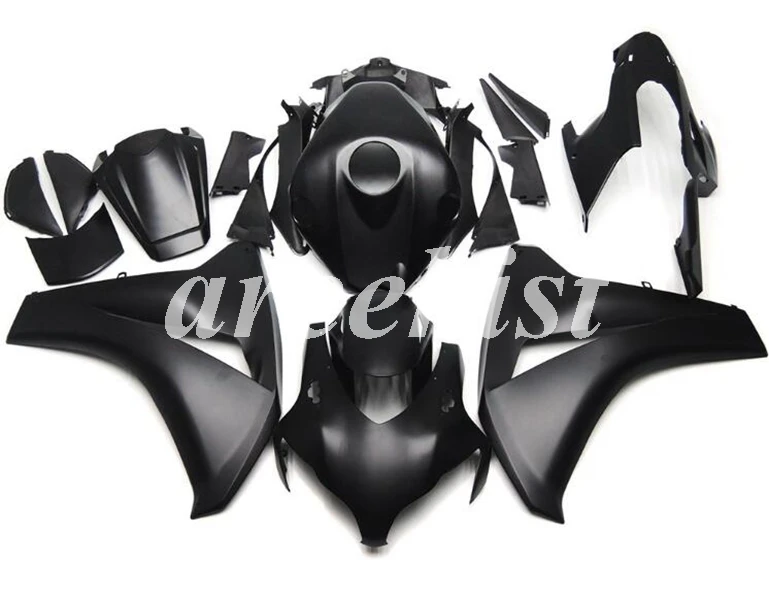ABS литья под давлением мотоцикл обтекатели комплект Подходит для Honda CBR1000RR 08 09 10 11 2008-2011 корпус набор черный матовый