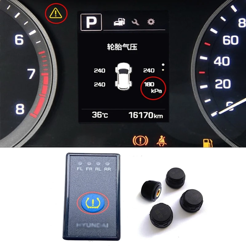 Arriba 102+ imagen hyundai tucson tyre pressure warning light In