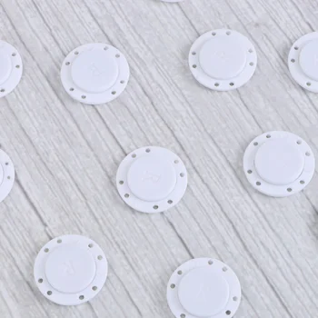 

6 Pairs Magnetic Buttons Coat Snaps Buttons Invisible Snaps Fasteners Press Studs DIY Sewing Accessories (Black, Diameter 2.2cm)