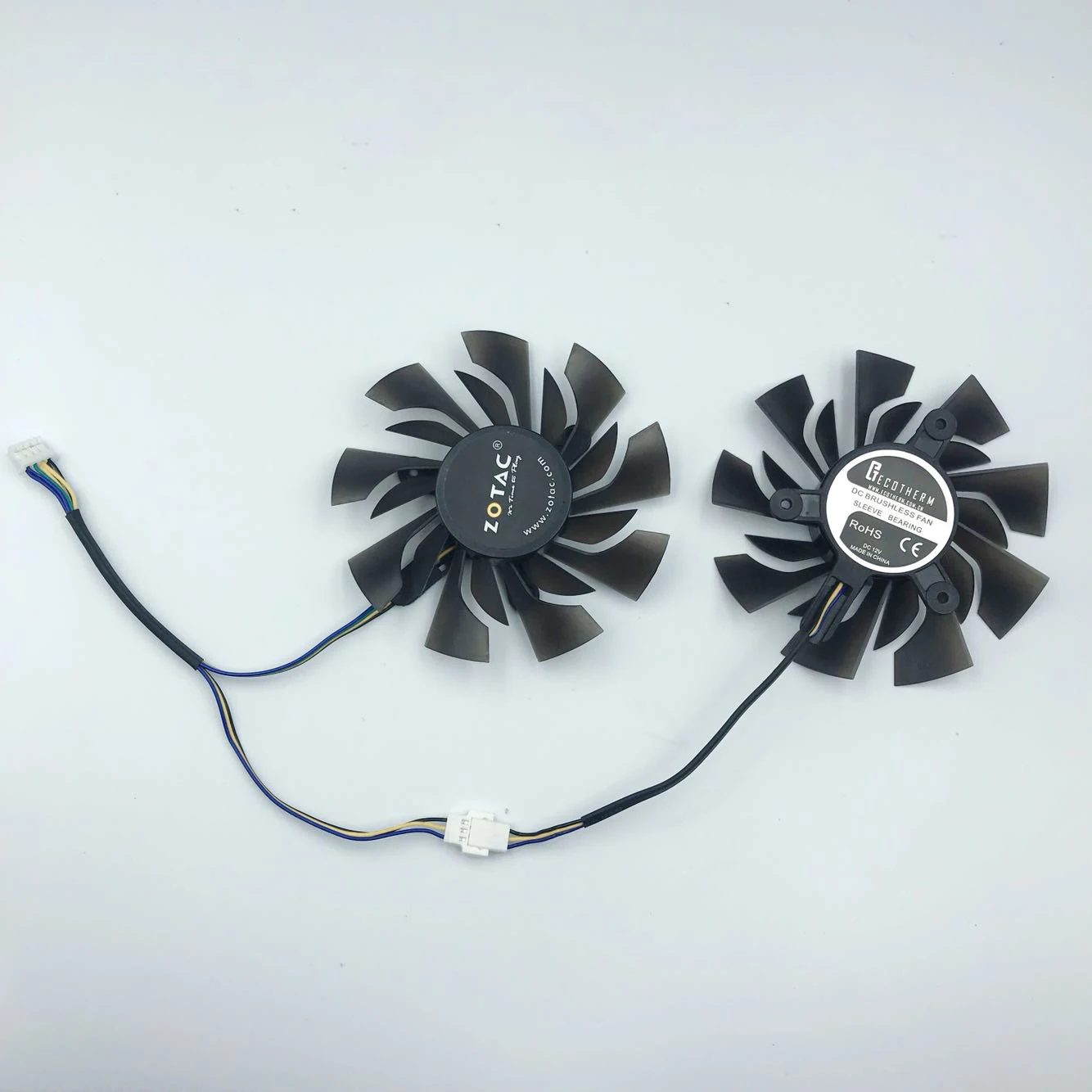 85 мм 4pin видеокарты охлаждающий вентилятор для ZOTAC GTX1060-6GD5 GTX970-4GD5 HA HC thunderbolt Вентилятор охлаждения