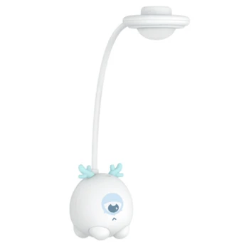 

Cartoon Silicone One Eyed Monster Press Sensor LED Night Light for Children Baby Kids 3 Modes Eye Protection USB LED Night Lamp