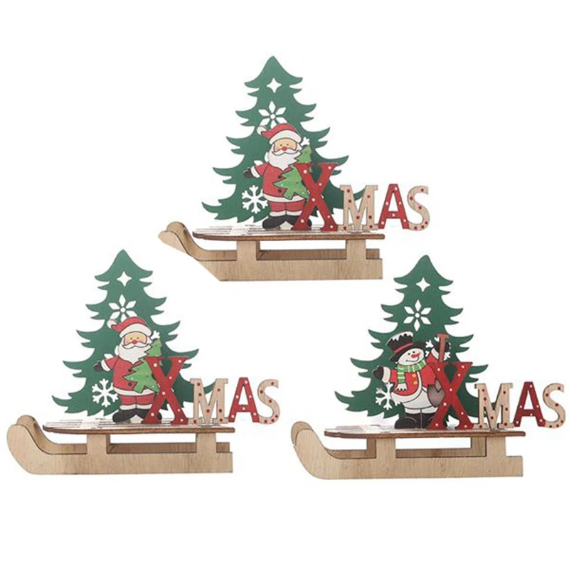 

Christmas Wooden Ornaments Christmas Tree Decor Merry Christmas Decoration for Home Christmas Decor