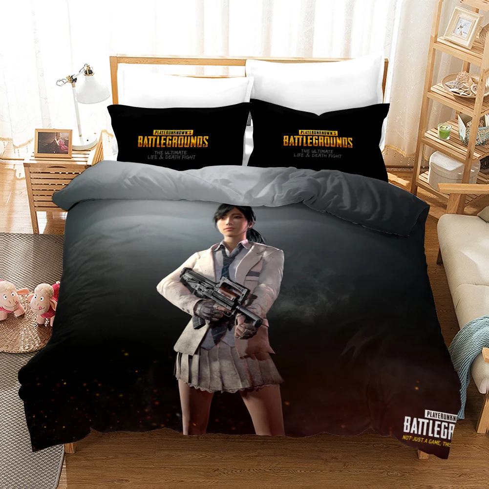 3D Game Bedding Set Sex Women  Pillowcases Comforter Bedding Sets for Adults Kids AU Twin Queen Double King Size Bed Linen