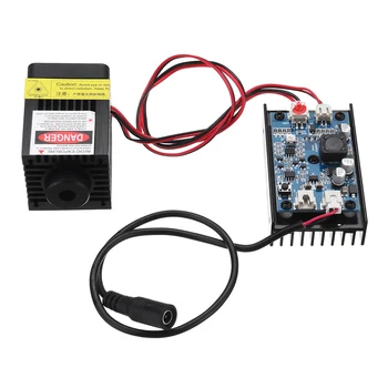 

LA03-3500mw High Power Laser Module 450nm 3.5W Blue Laser Module With TTL Modulation For DIY Laser Cutter Engraver Machine