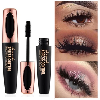 

Makeup Waterproof 4D Silk Fiber Lash Black Mascara HOT SALE Make up Eyelash Mascara Eye Lashes #
