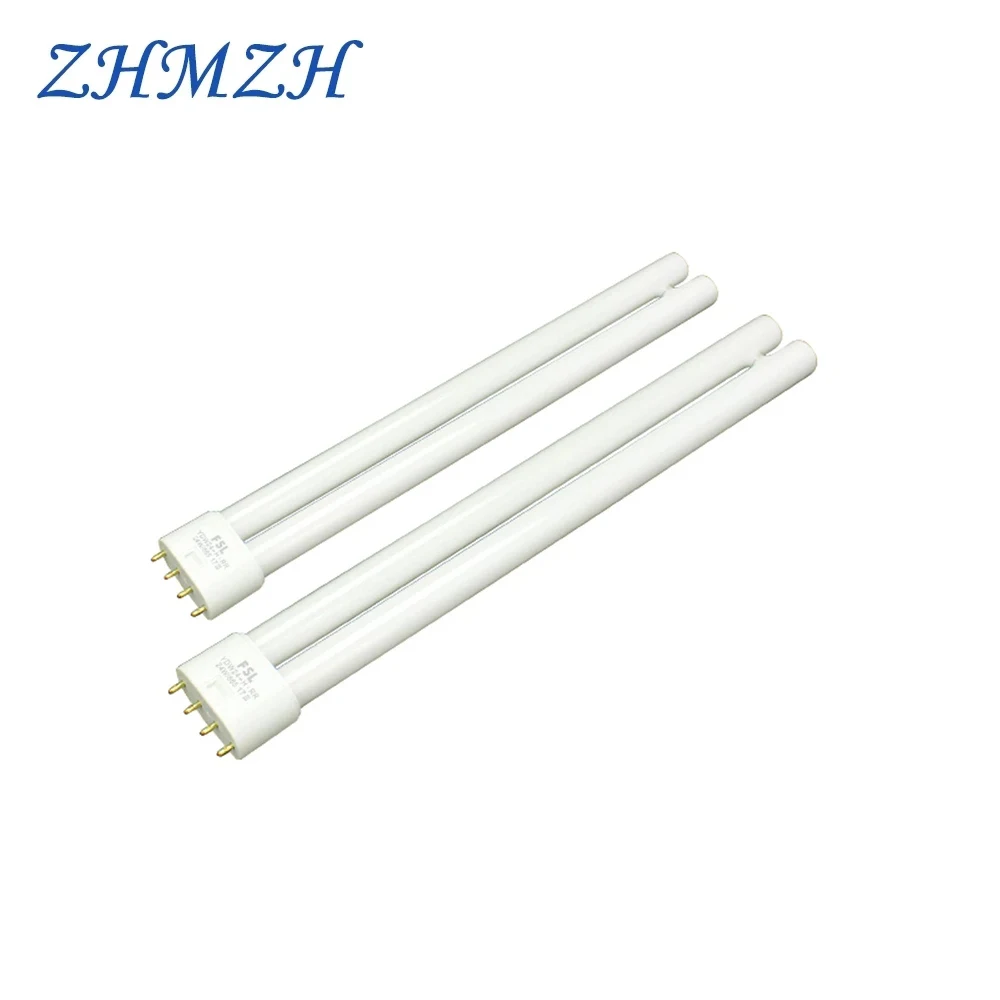 Fluorescent Light Tubes ZHMZH 18W 24W 36W 40W 55W Fluorescent Lamp 4 Pins Twin-Tube Energy-saving Light Base Energy Saving Tube H 2G11 White Yellow