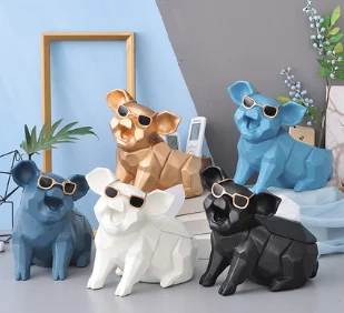 

Nordic Fashion Tissue Box Living Room Coffee Table Cute Creative Pig Ornaments New Home Simple Desktop Napkin Box Tissue BoxQ195