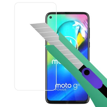 

100pcs/Lot For Motorola Moto G8 Power 9H Hardness Clear Tempered Glass Screen Protector Guard For Motorola Moto G8 Play G8 Plus