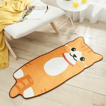 

Cartoon Cat Non-slip Bath Mats Cute Bathroom Floor Carpet Water Microfiber Carpet Shaggy Decor Absorption Rug Mat Bathroom Home