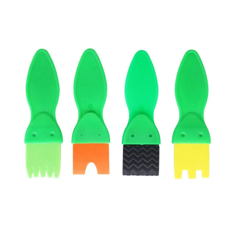 Новые детские Diy игрушки Губка кисти дети Кисти Рисунок Искусство граффити принадлежности обучающая игрушка