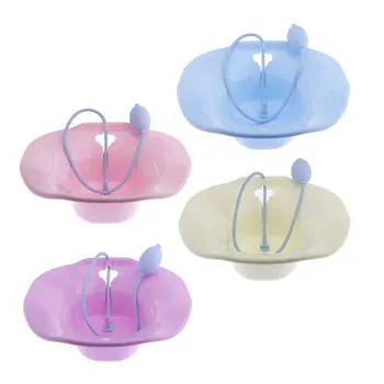 

Sitz Bath, Over the Toilet Perineal Soaking Bath with Flusher, Designed for Hemorrhoidal Relief, Postpartum, Patients