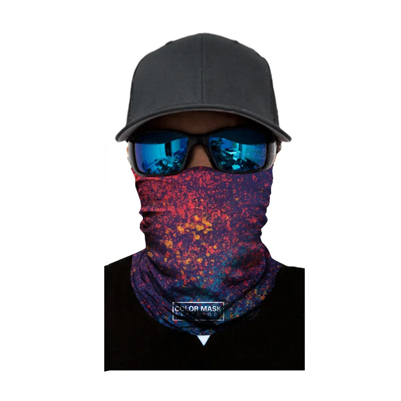 1 шт. маска для рта и лица 3D принт разноцветные для головы покрытие на открытом воздухе циклическая маска на голову повязка для волос шарф-капюшон пиратская шляпа браслеты