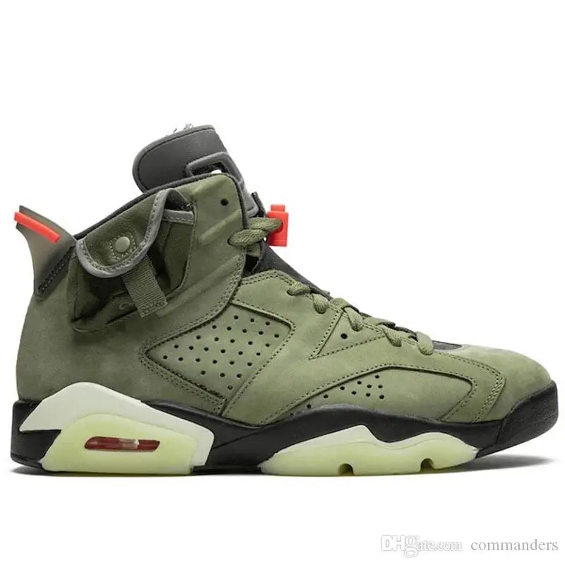 BEST Discount Men Basketball Shoes Travis Scotts X 6 Retro Medium Olive Denim Tinker Cactus Oregon Mens Sports Sneakers 7-13
BEST Discount Men Basketball Shoes Travis Scotts X 6 Retro Medium Olive Denim Tinker Cactus Oregon Mens Sports Sneakers 7-13