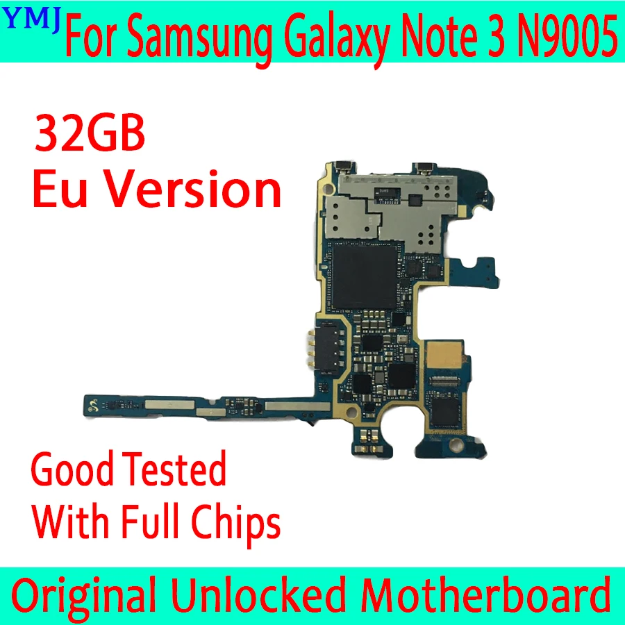 32 Гб для samsung Galaxy Note 3 N9005 материнская плата, оригинальная разблокированная для samsung Note 3 N9005 материнская плата с полным чипом, версия ЕС