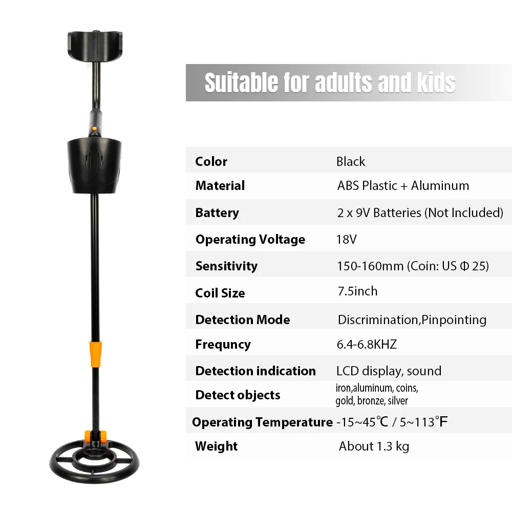 MD-3060 металлоискатель, подземный детектор золота, металлодетектор, Золотое серебро, Охотник за сокровищами, искатель, портативный охотник, детектор